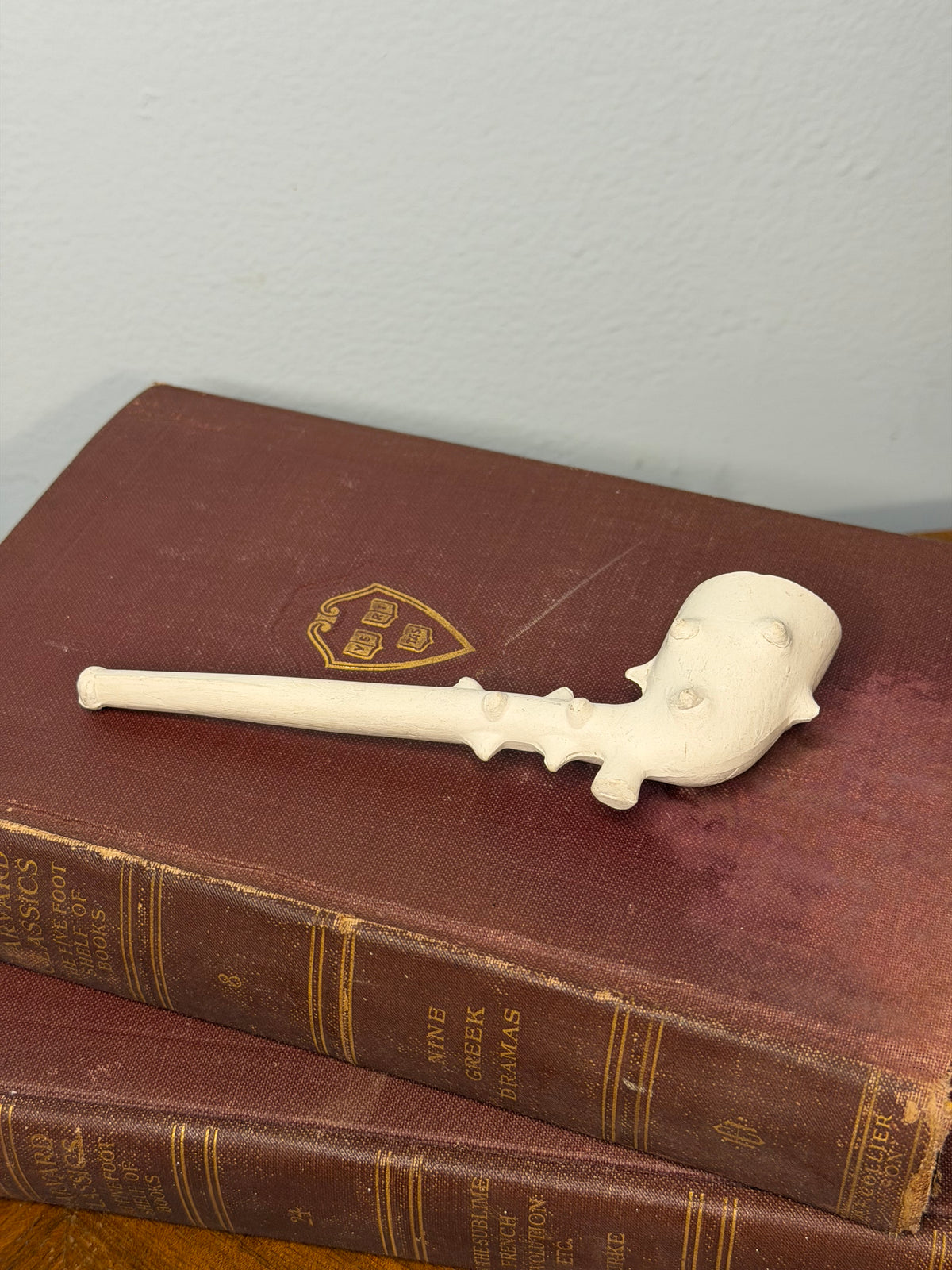 Antique Decorative Clay Tobacco Pipe, Thames Mudlarking Find, England