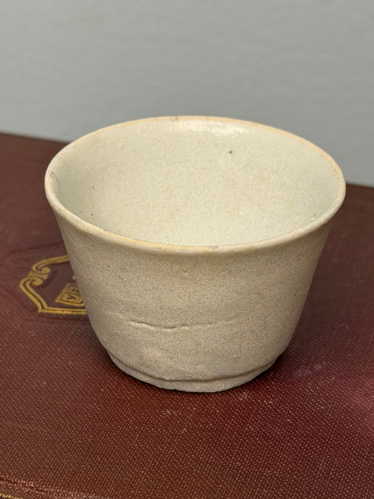 Antique Ceramic Teacups from a Singapore Shipwreck, Set of 3, 18th Century