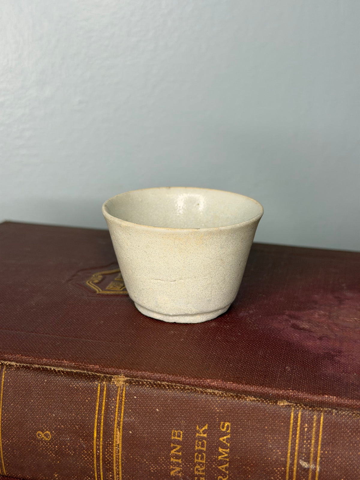 Antique Ceramic Teacups from a Singapore Shipwreck, Set of 3, 18th Century