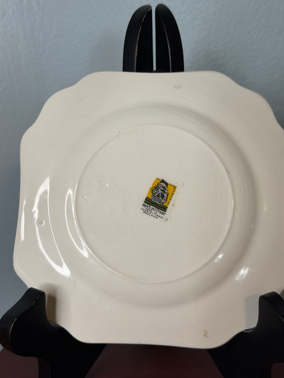 Vintage Ray’s Pottery Woburn Abbey Fox Hunting Plate