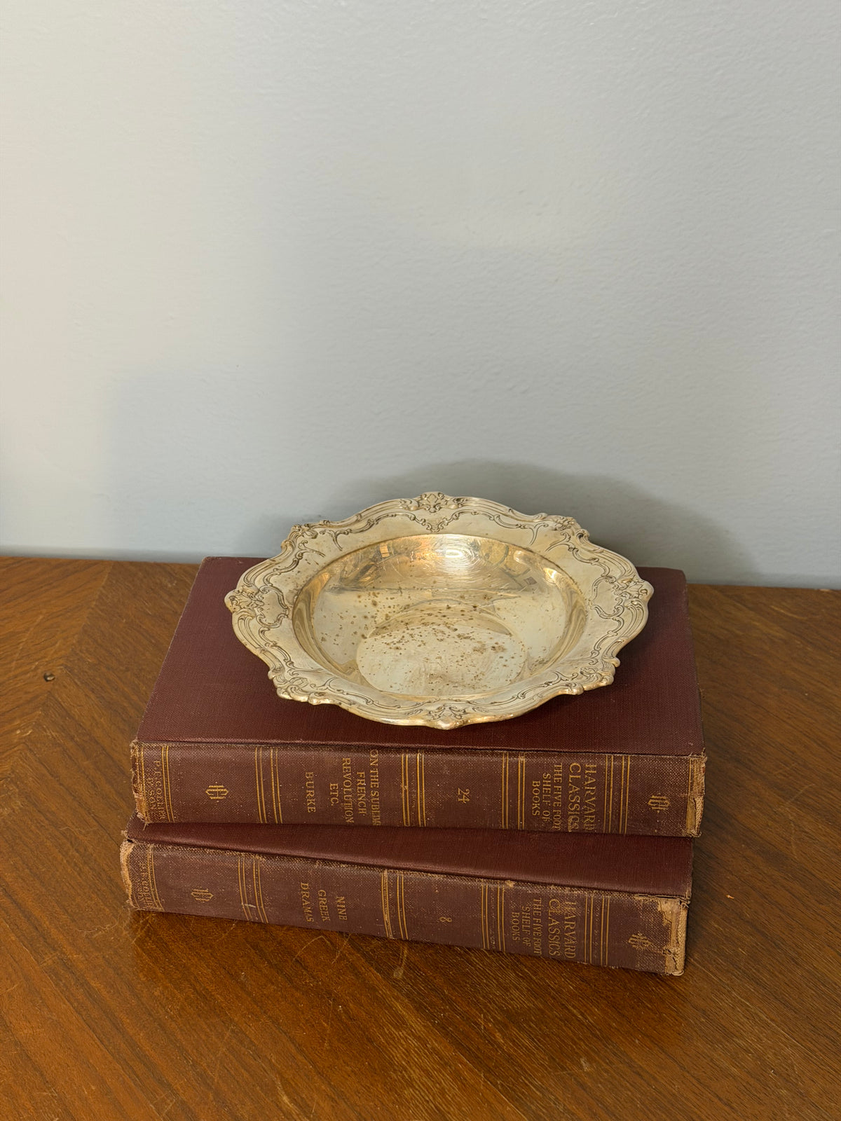 Victorian Style Gorham Silver Plate Ornate Repoussé Bowl