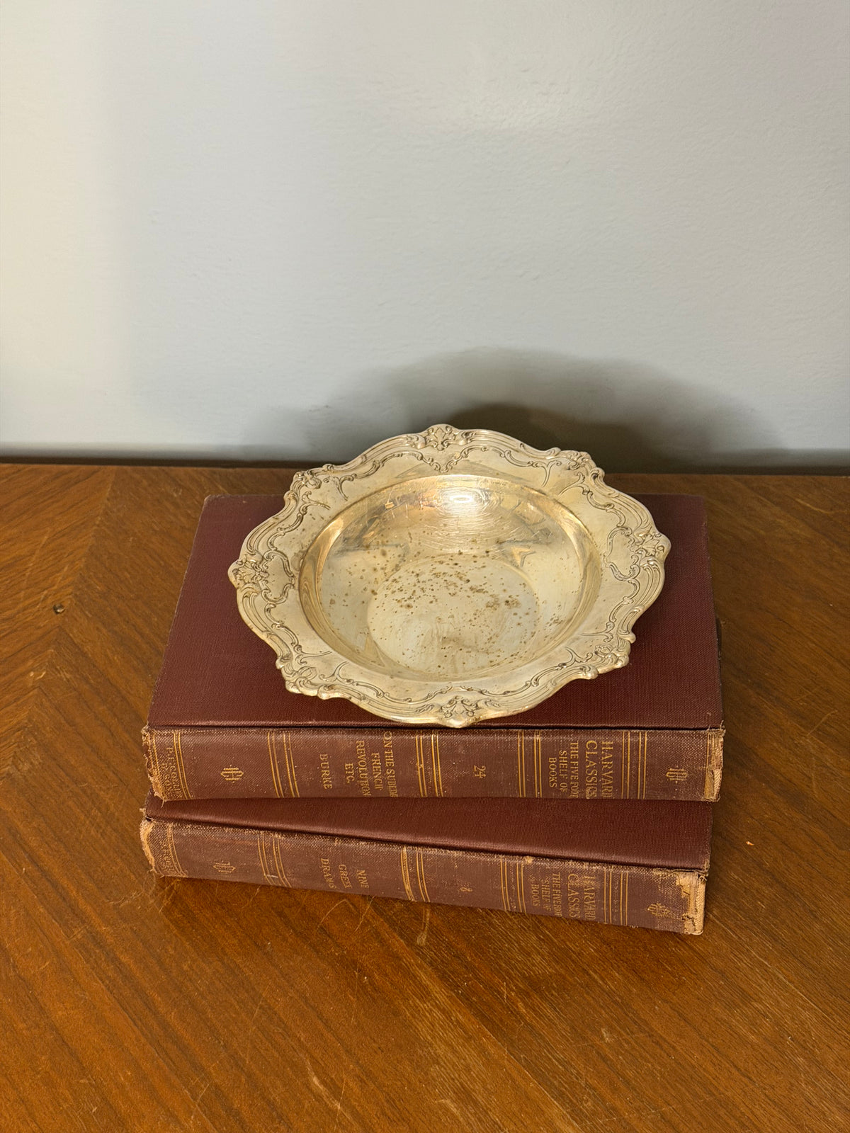 Victorian Style Gorham Silver Plate Ornate Repoussé Bowl