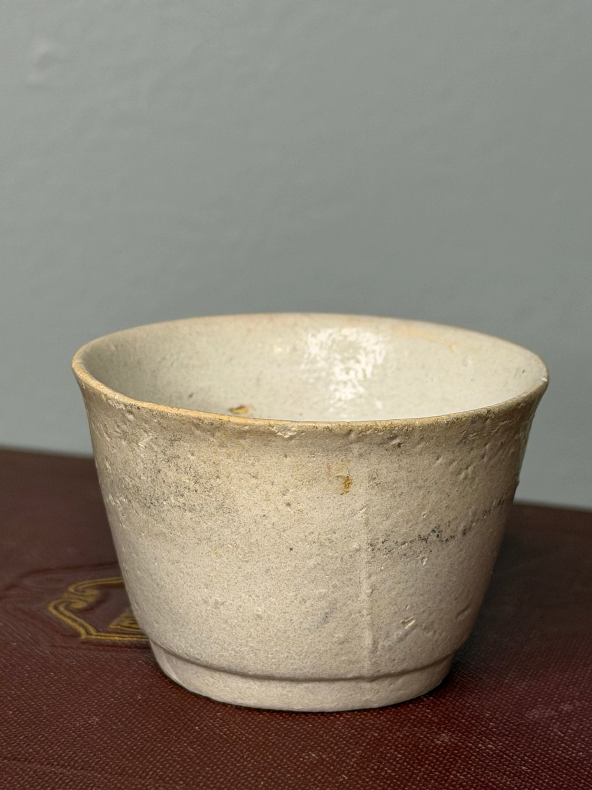 Antique Ceramic Teacups from a Singapore Shipwreck, Set of 3, 18th Century